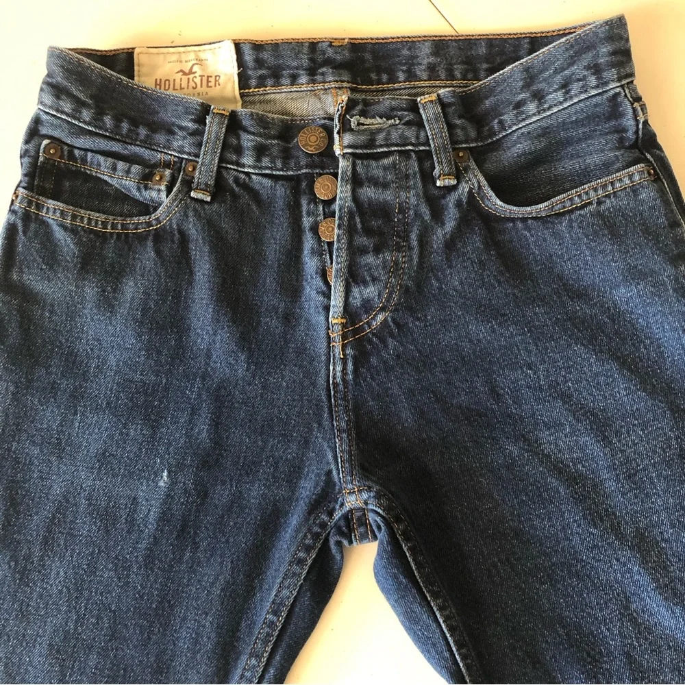 Y2K Hollister button fly men jeans, 29x32